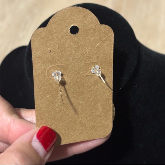 Void Black Cat In Coffee Cup Dangle Earrings, Kitty in Coffee Dangle Earrings - Picture 8 of 10